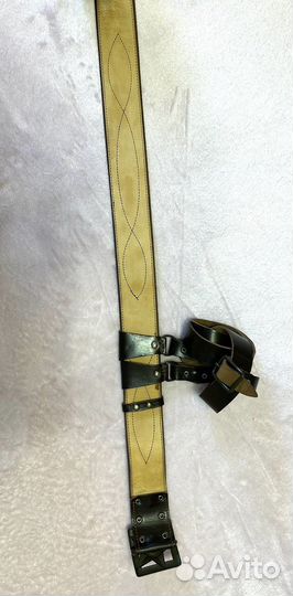 Ремень генеральский полевой с партупеей СССР