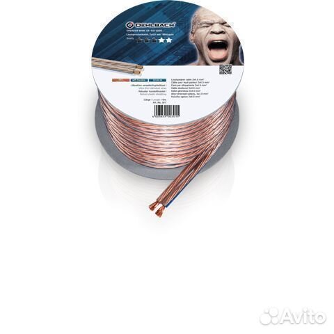 Oehlbach Speaker Wire SP-40 clear 20 м (в наличии)