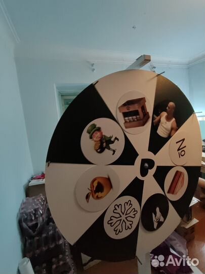 Колесо фортуны для розыгрыша