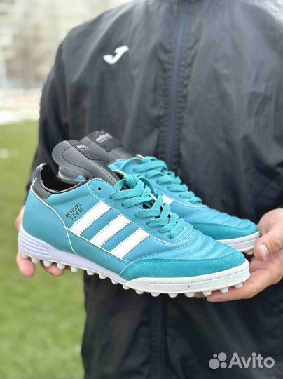 Сороконожки Adidas Copa Mundial бирюзовые