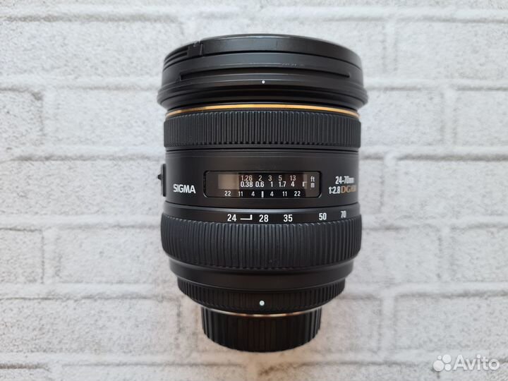 Объектив Sigma AF 24-70mm F2.8 IF EX DG HSM Nikon