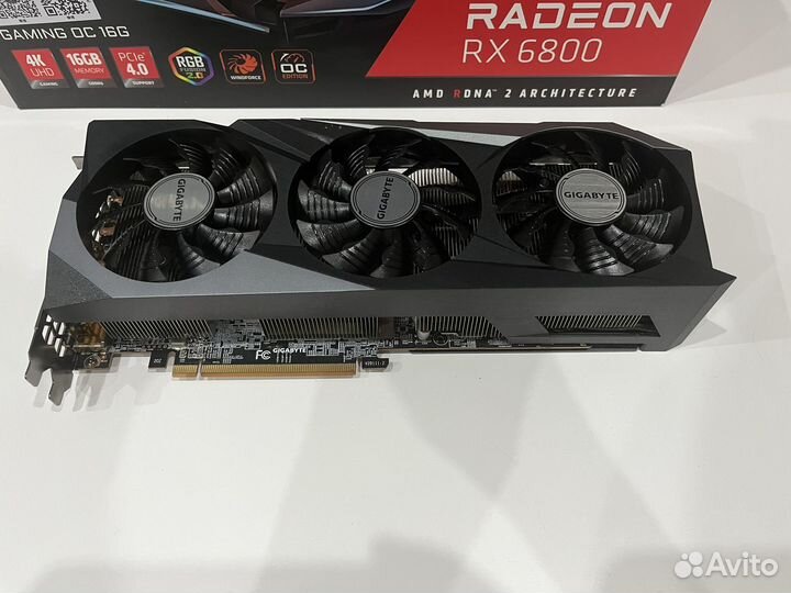 Видеокарта amd radeon rx 6800
