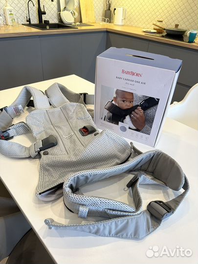 Слинг-эргорюкзак babybjorn one air mesh