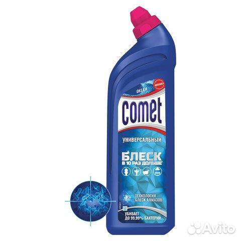 Чистящее средство дезинфицирующее 850 мл comet (Ко