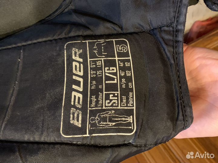 Вратарский нагрудник bauer