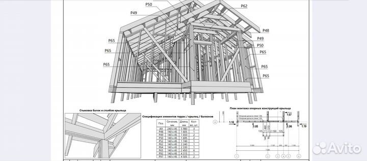 Проект дома Барн (barn house)