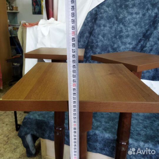 Подставка для цветов напольная деревянная