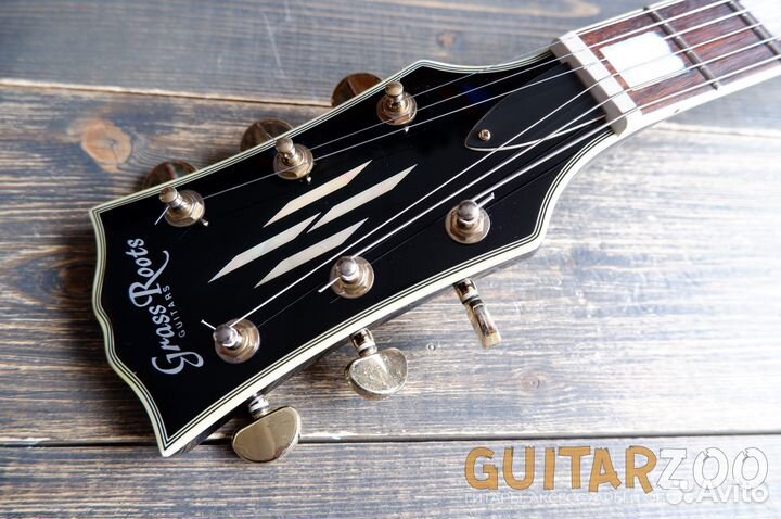 Grass Roots G-LP-50C Les Paul Custom Black