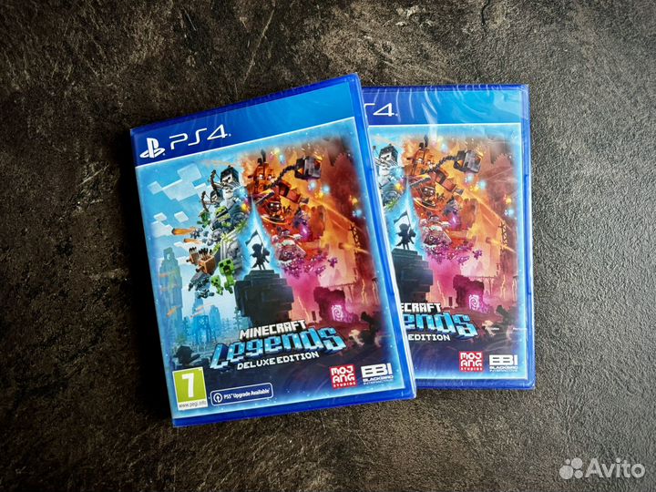 Minecraft Legends Deluxe Edition (новый) ps4
