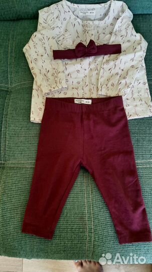 Комплет вещей для девочки 80