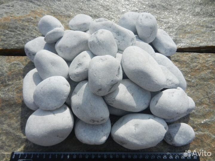 Галька природная для ландшафта