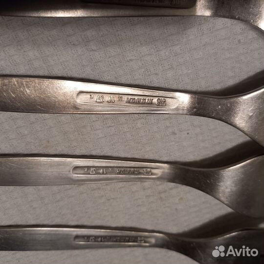 Вилки столовые титановый