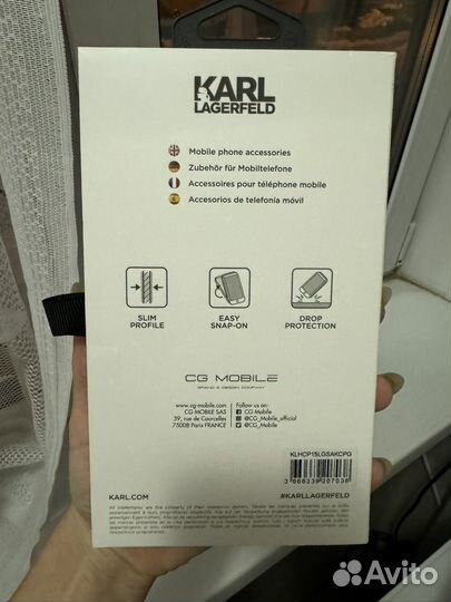 Чехол karl lagerfeld 15pro