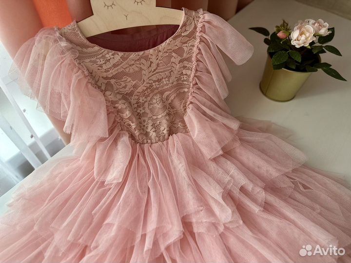 Платье нарядное для девочки 98 размер 3 года