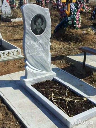 Памятники из гранита, мрамора, мраморной крошки