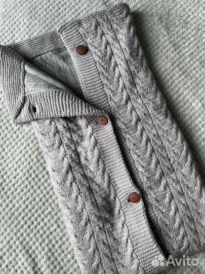 Вязаный конверт ручной работы