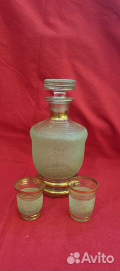Графин СССР. Штоф для крепких напитков. Насыпное с
