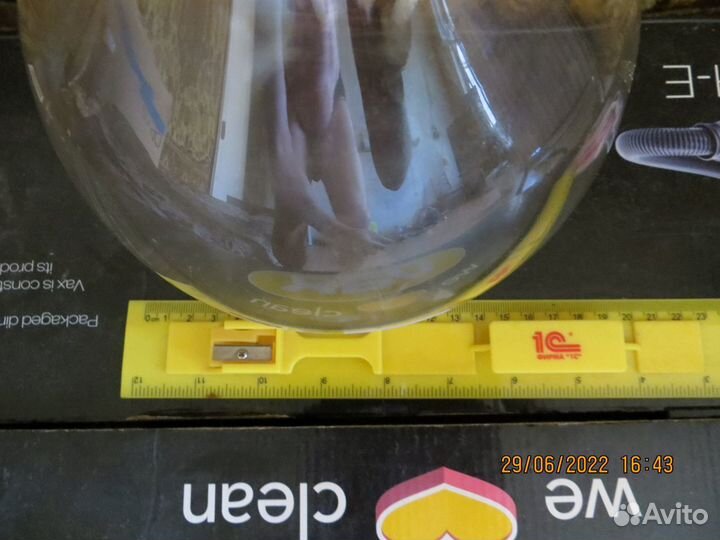 Колба стеклянная 2 литра