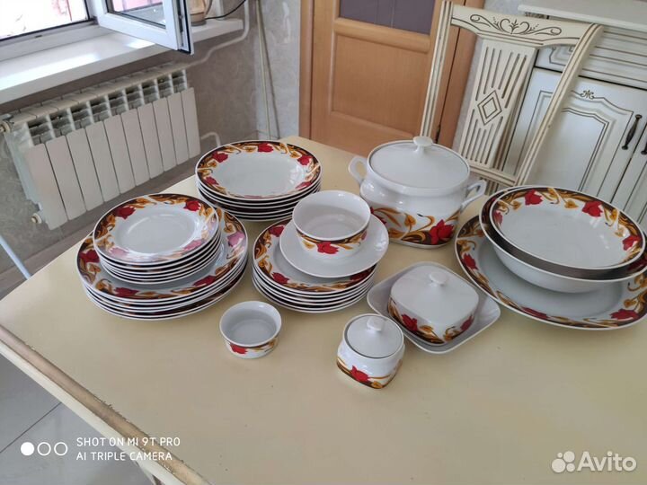 Столовый сервиз чехословакия