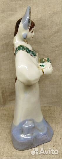 Статуэтка Хозяйка Медной Горы, Фарфор, Сысерть