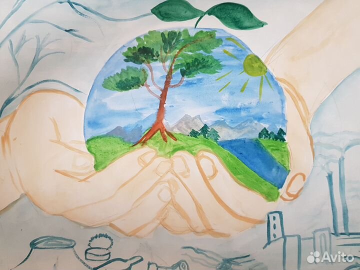 Рисунок в сад, школу