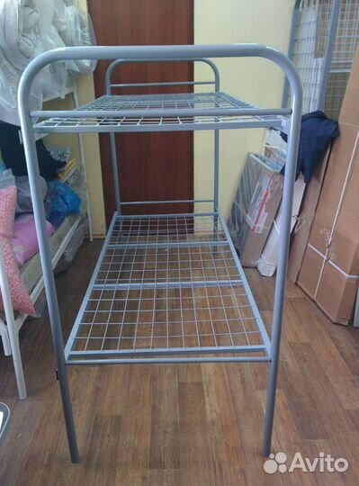 Кровать двухъярусная металлическая Прораб