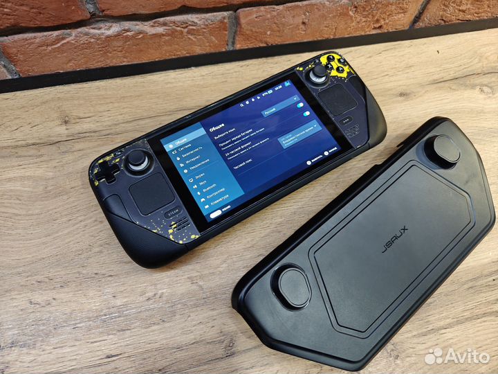 Steam Deck lcd 1tb 3 Rev + хороший чехол jsaux