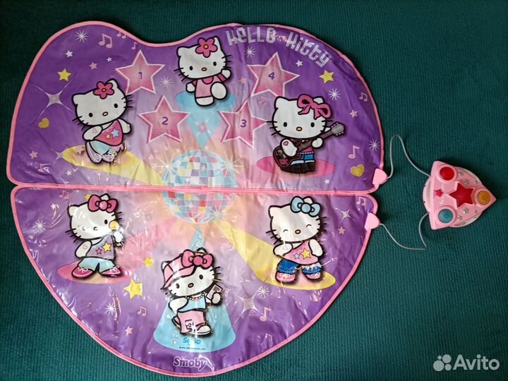 Танцевальный коврик Hello Kitty для девочек