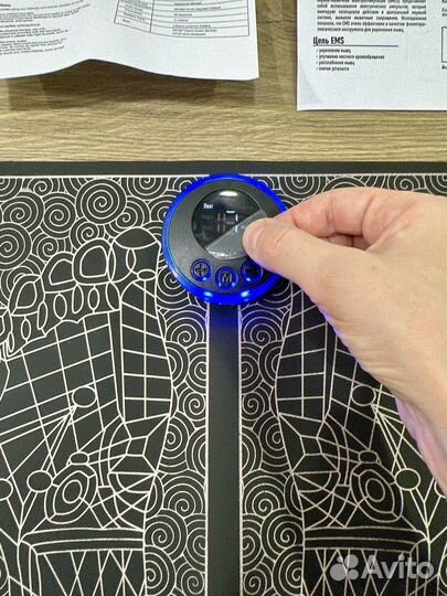 Массажер для ног электрический миостимулятор