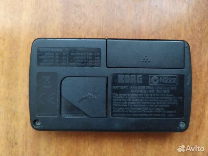 Метроном Korg ma-1