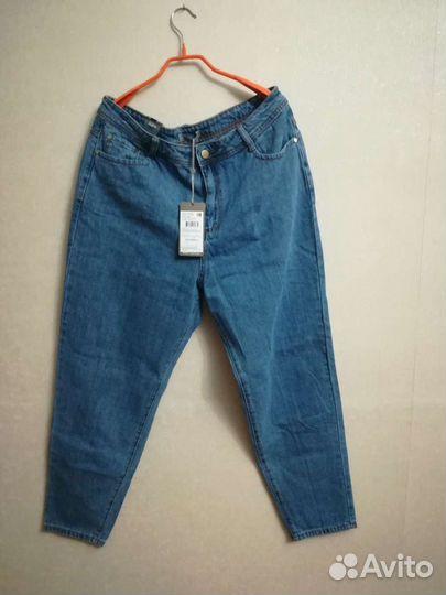 Джинсы MOM-FIT (новые) 48 -50 размер