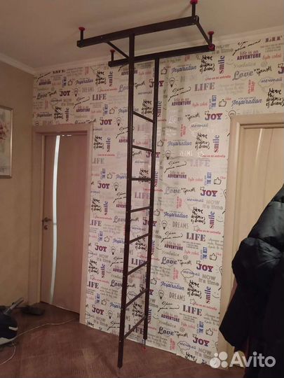 Турник, лестница спортивная