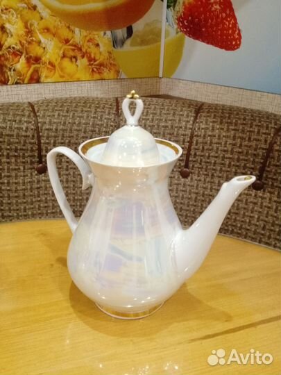 Сервиз кофейный перламутр СССР