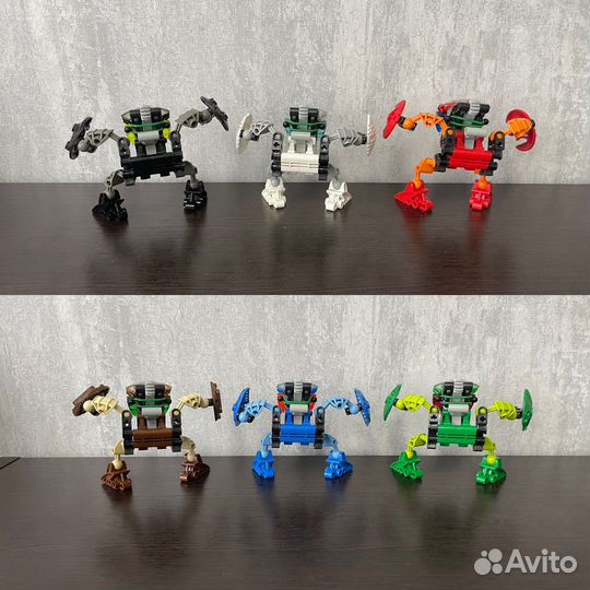 Lego Bionicle Bohrok set