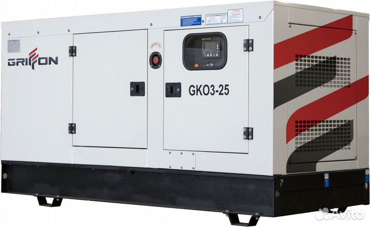 Дизельный генератор 80 кВт в кожухе