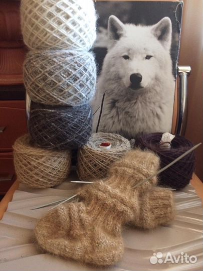 Пряжа из собачьей шерсти