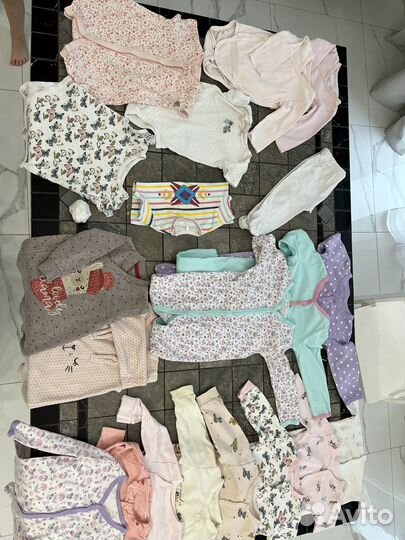 Вещи пакетом для девочки 62-68-74