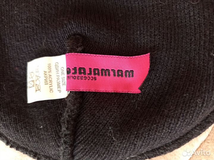 Шапка женская с камнями