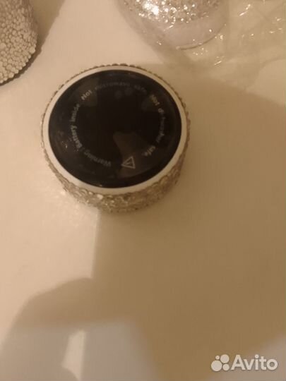 Термос в хрустальных стразах