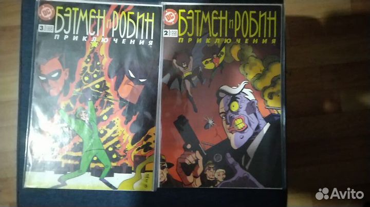 Комиксы «Бэтмен и Робин Приключения»