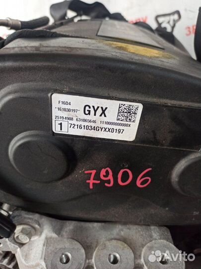 Двигатель Chevrolet Aveo T300 F16D4 2014