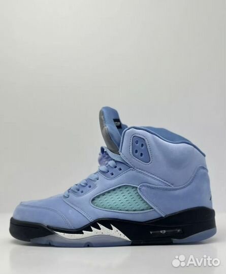 Кроссовки nike air jordan 5 blue