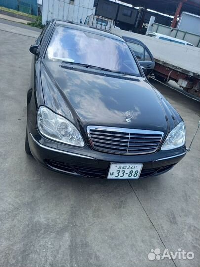 В разборе из Японии Mercedes Benz W220