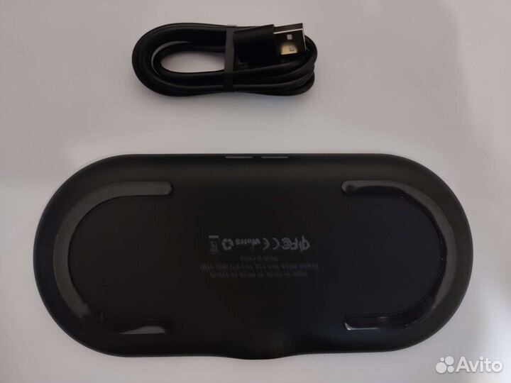 Беспроводная зарядка на 2 устройства legrand