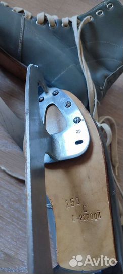 Коньки фигурные ретро СССР