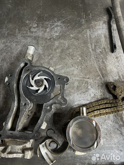 Поршневая, грм, помпа, термостат, вкладыши opel