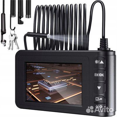 Эндоскоп.1 камера. Автомобильный. Новый. 1 метр