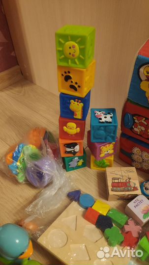 Детские игрушки пакетом на 1-2годика