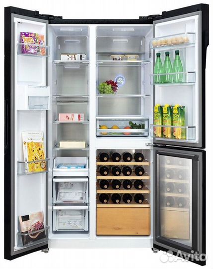 Новый холодильник hiberg RFS-700DX nfgb inverter
