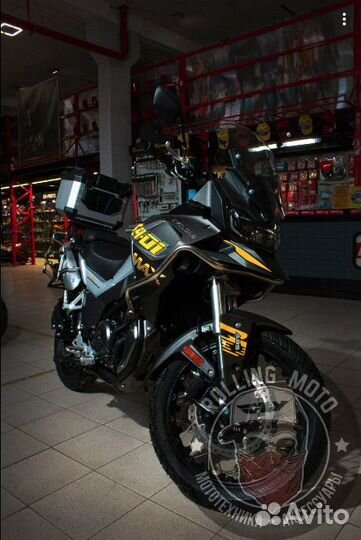 Дорожный мотоцикл Cyclone RX401 black